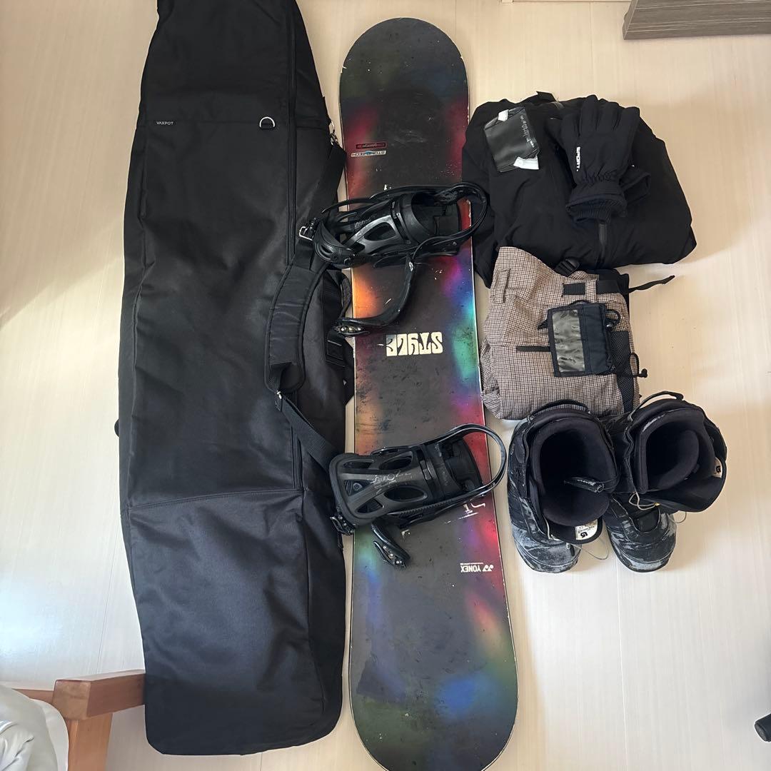 スノーボード7点セット　yonex style