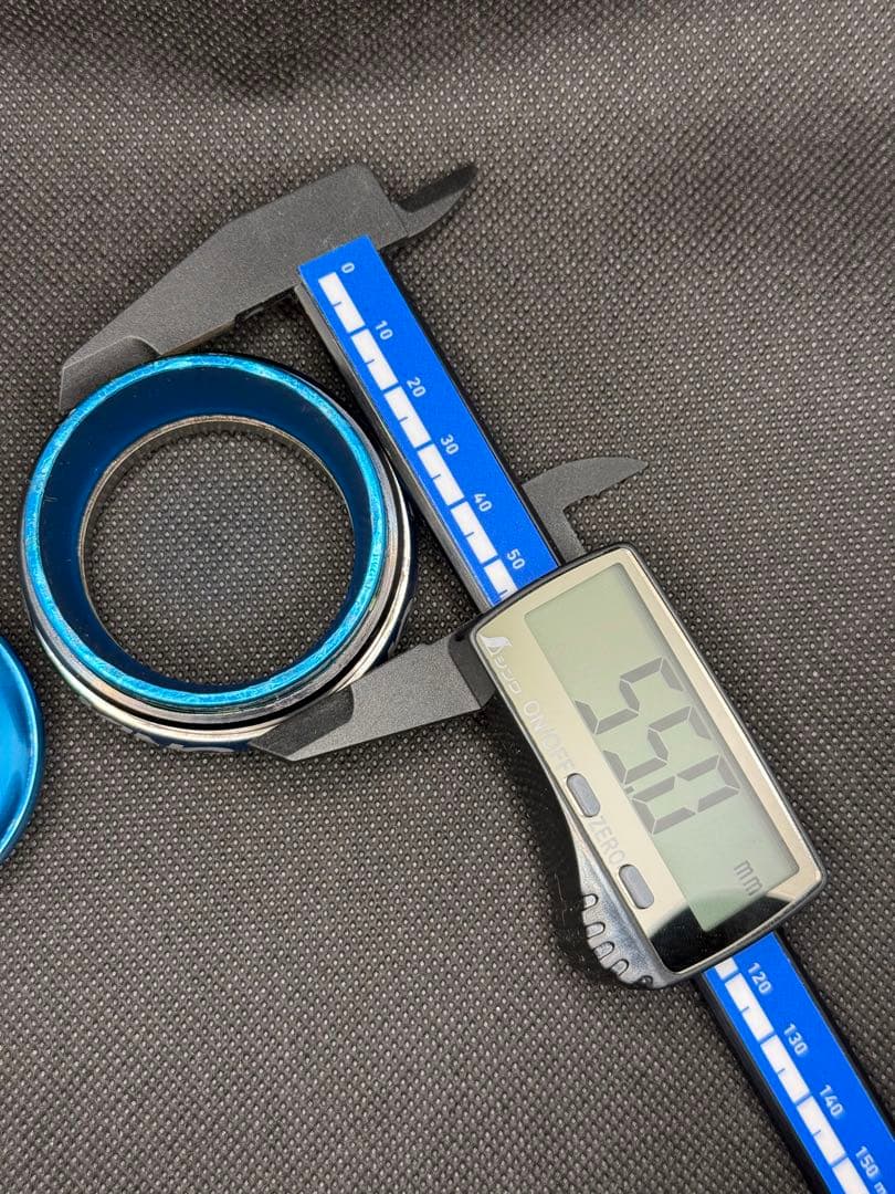 【特注ワンオフ／ZS44-55mm】Chris King InSet ターコイズ