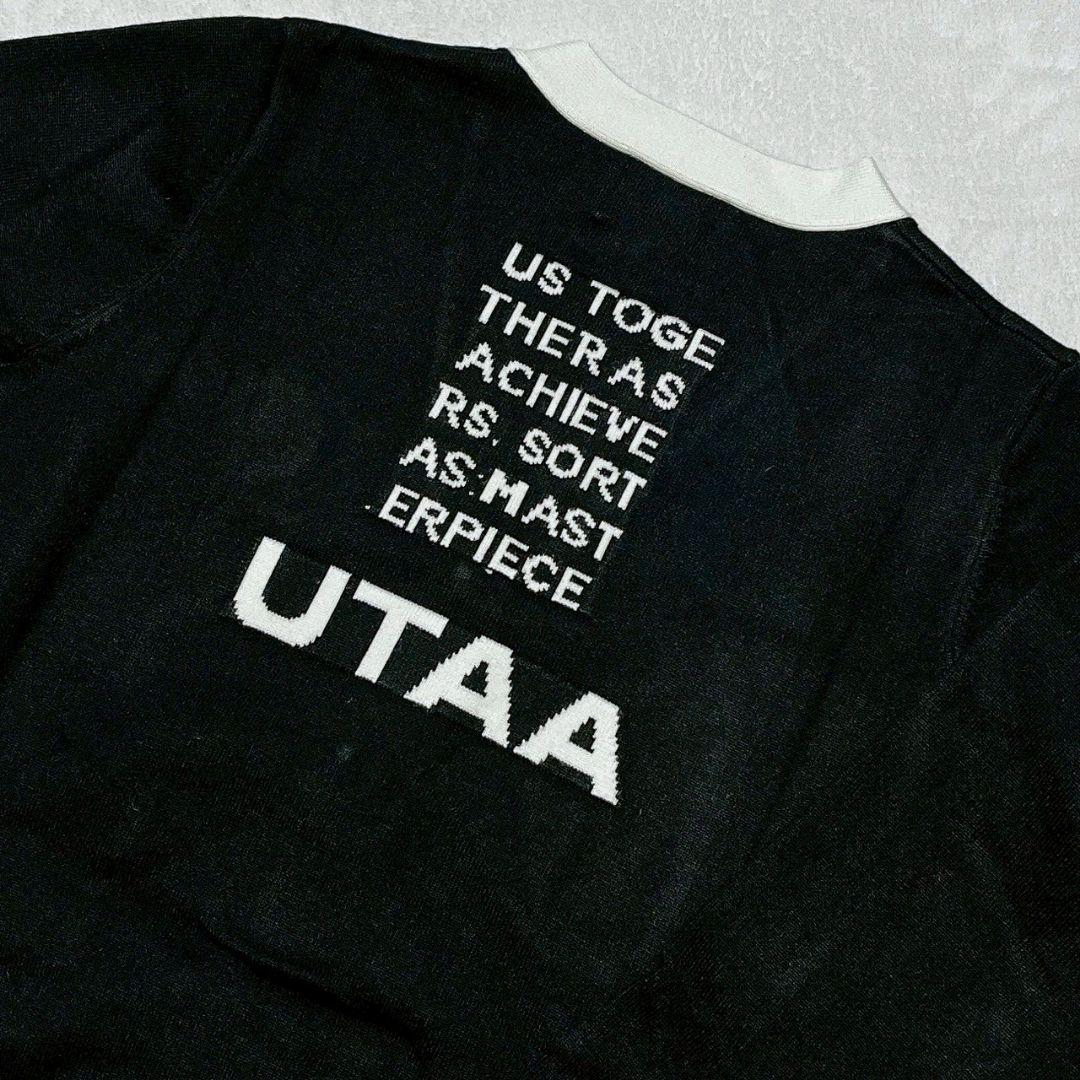 新品　UTAA　ユタ　ゴルフ　カーディガン　ブラック　M　レディース