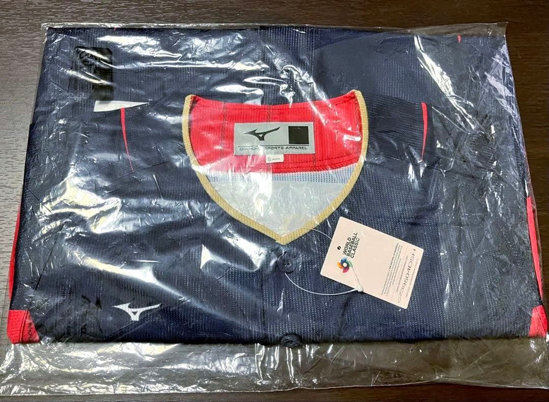 【新品】WBC2023 レプリカユニフォーム(刺繍)16 大谷翔平／Sサイズ