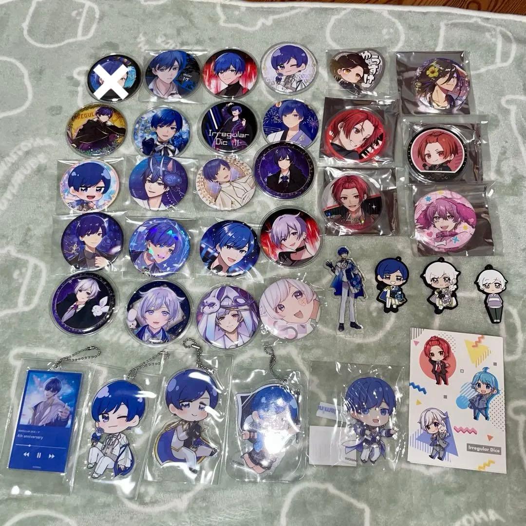 いれいす　缶バッジ　アクキー　ラバーチャーム　メモ帳