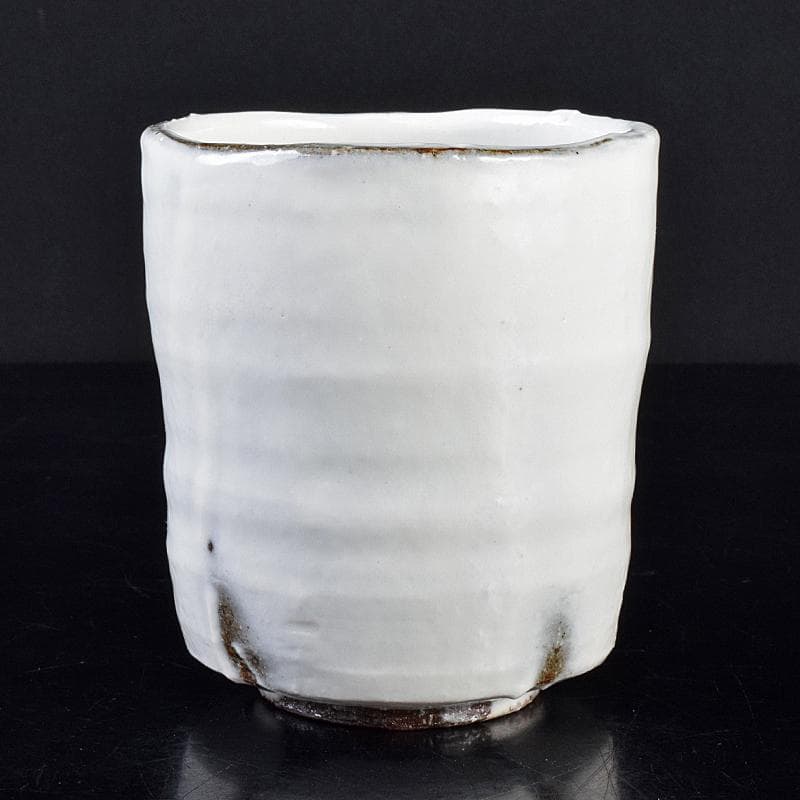 煎茶道具　益子焼　百童窯　高内秀剛作　湯呑　共箱　C　R7554