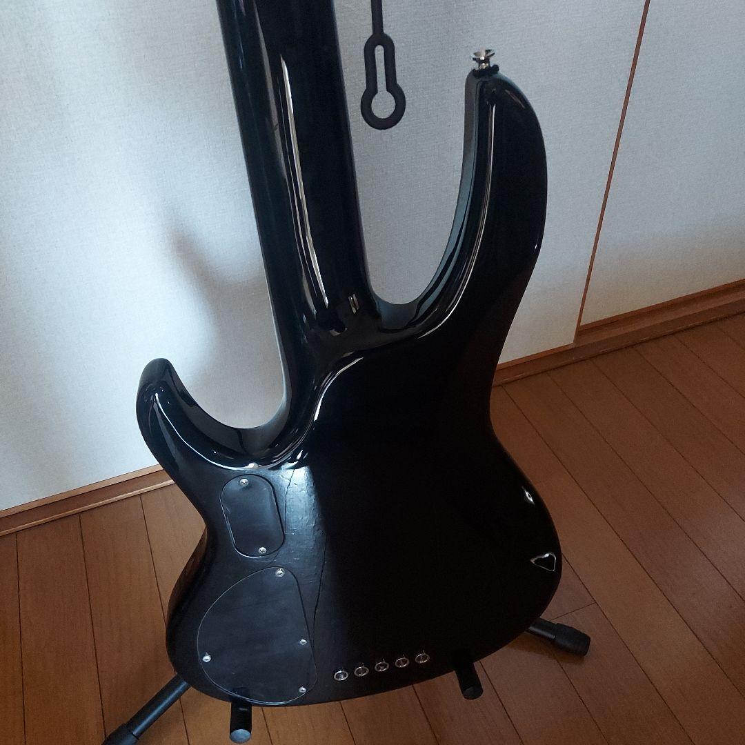 グラスルーツ　5弦　ベース　grass　roots　ESP エドワーズ　ケース