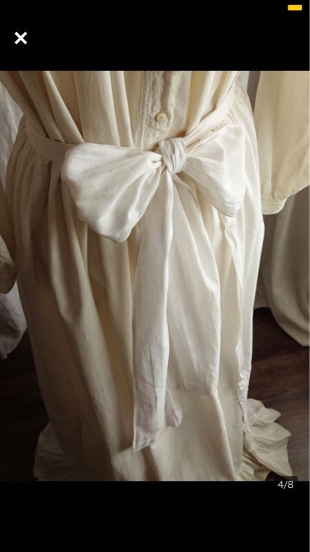 フランス アンティーク エプロン