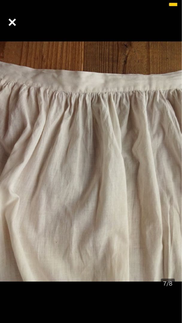 フランス アンティーク エプロン