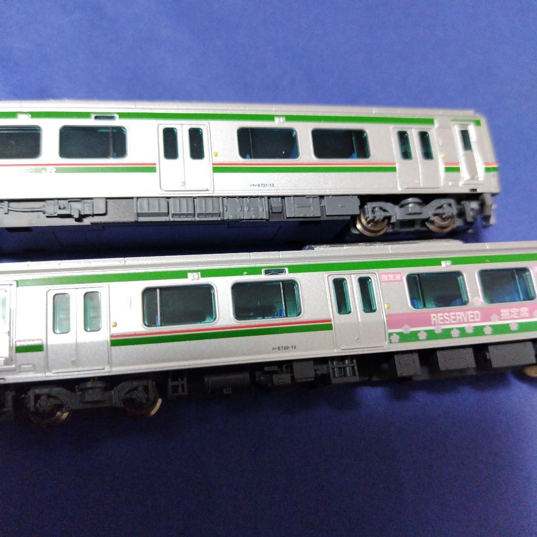 マイクロエースA7490より加工　E721系0番台快速あいづ仕様　Nゲージ