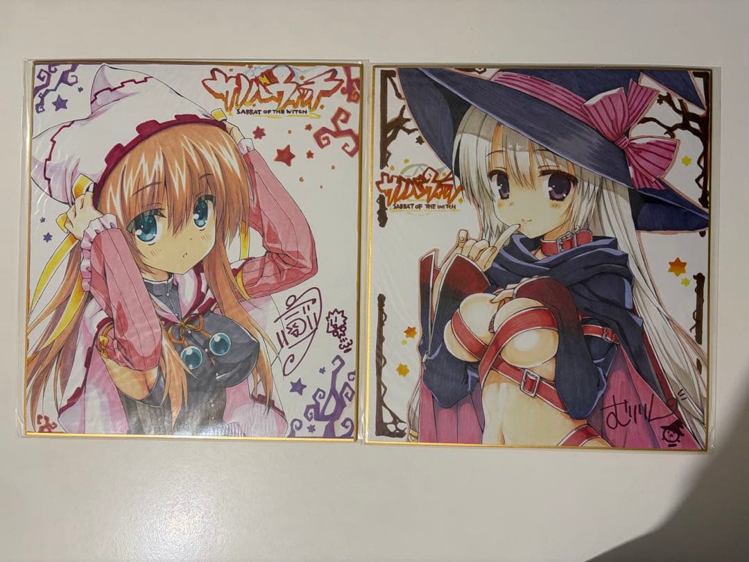 ゆずソフト　複製色紙セット