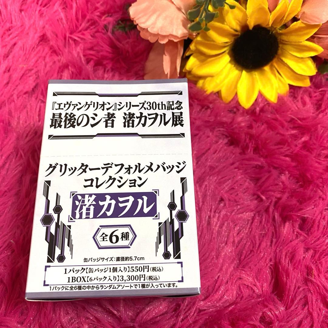 エヴァンゲリオン 渚カヲル展 グリッターデフォルメバッジコレクションetc…