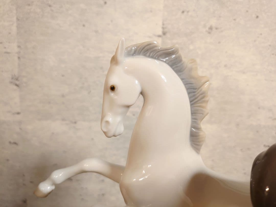 【極美品】【完売品】リヤドロ　駆ける馬　LLADRO