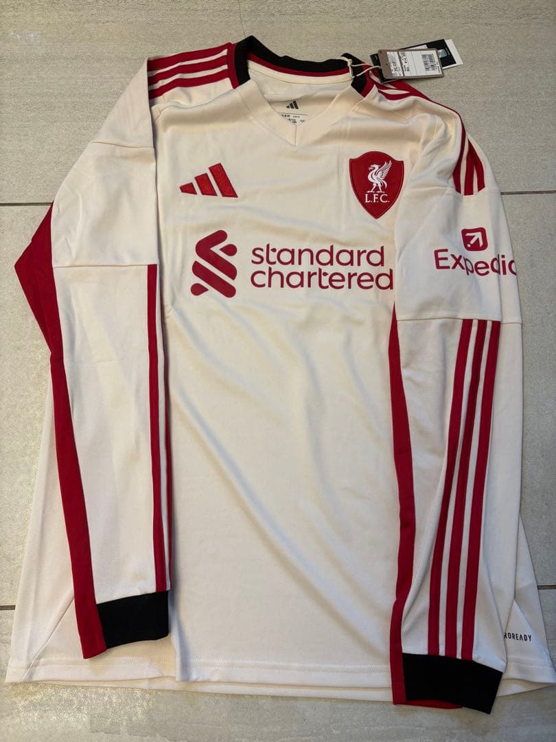【正規品/新品未使用】リバプールアウェイレプリカシャツ 日本2XL