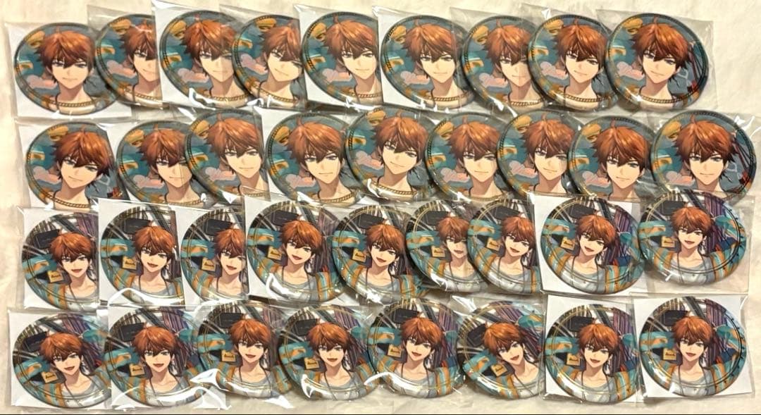 にじさんじ 3SKM 北見遊征 AGF2024 缶バッジ 35点セット