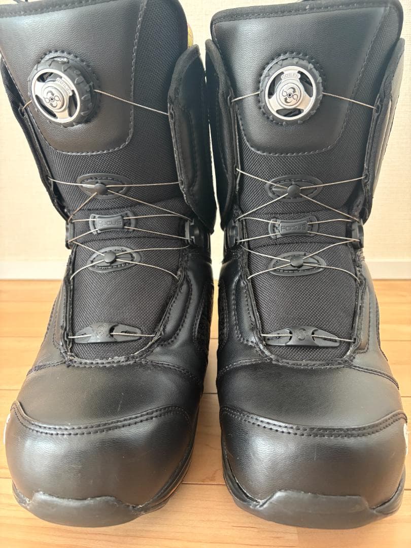 超美品　スノーボードブーツ　ダブル（デュアル）BOA　27cm　ユニセックス
