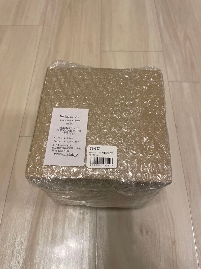 Masterpiece 木製ＯＤ缶ケース LOVE FOR NOTO ver.