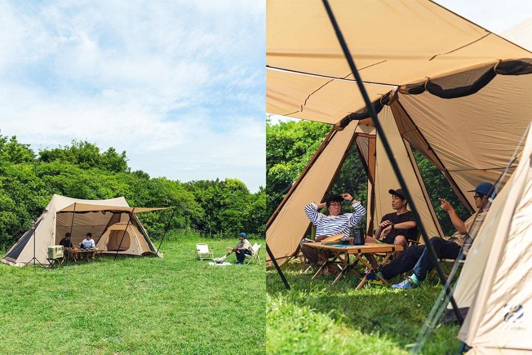 【新品・未開封】Hilander A型フレーム グランピアン2 シェルターテント