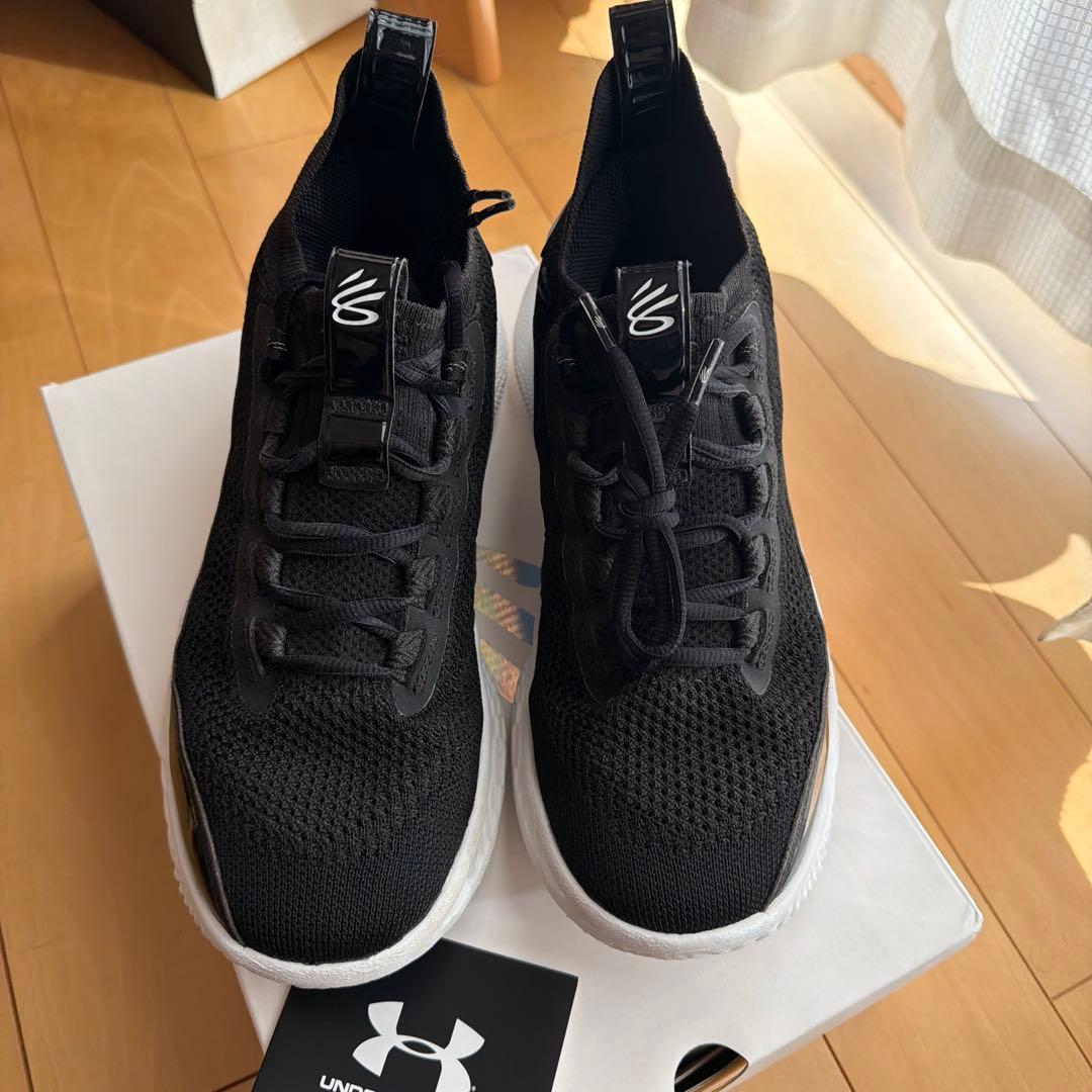 UNDER ARMOUR CURRY ブラックシューズ