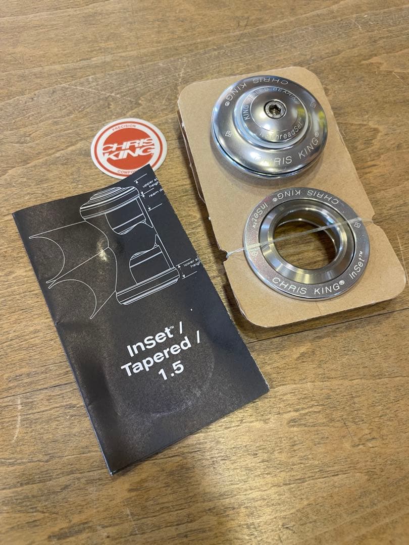 新品Chris King Inset4 / Tapered 1.5 本物