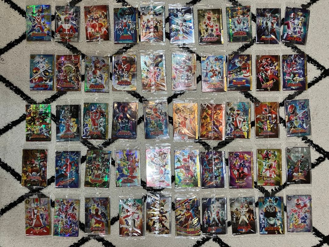 スーパー戦隊　イタジャガ　コンプ　全50種　シークレット　50周年記念カード