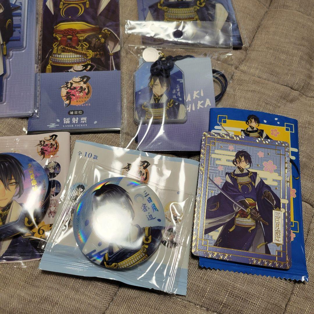 中国限定グッズ　三日月宗近　刀剣乱舞ONLINE × 星河動漫 中国発売　未使用