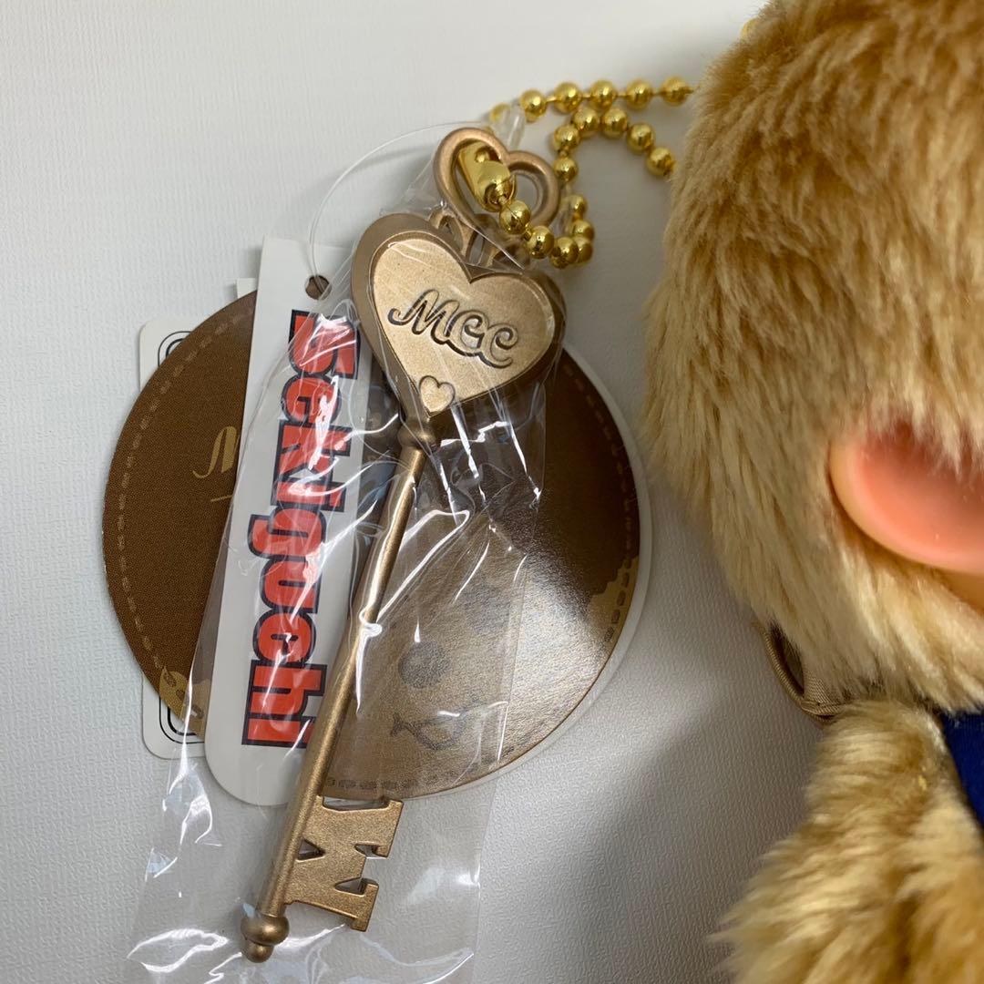 新品 40周年 デニム 男の子 モンチッチ monchhichi 499