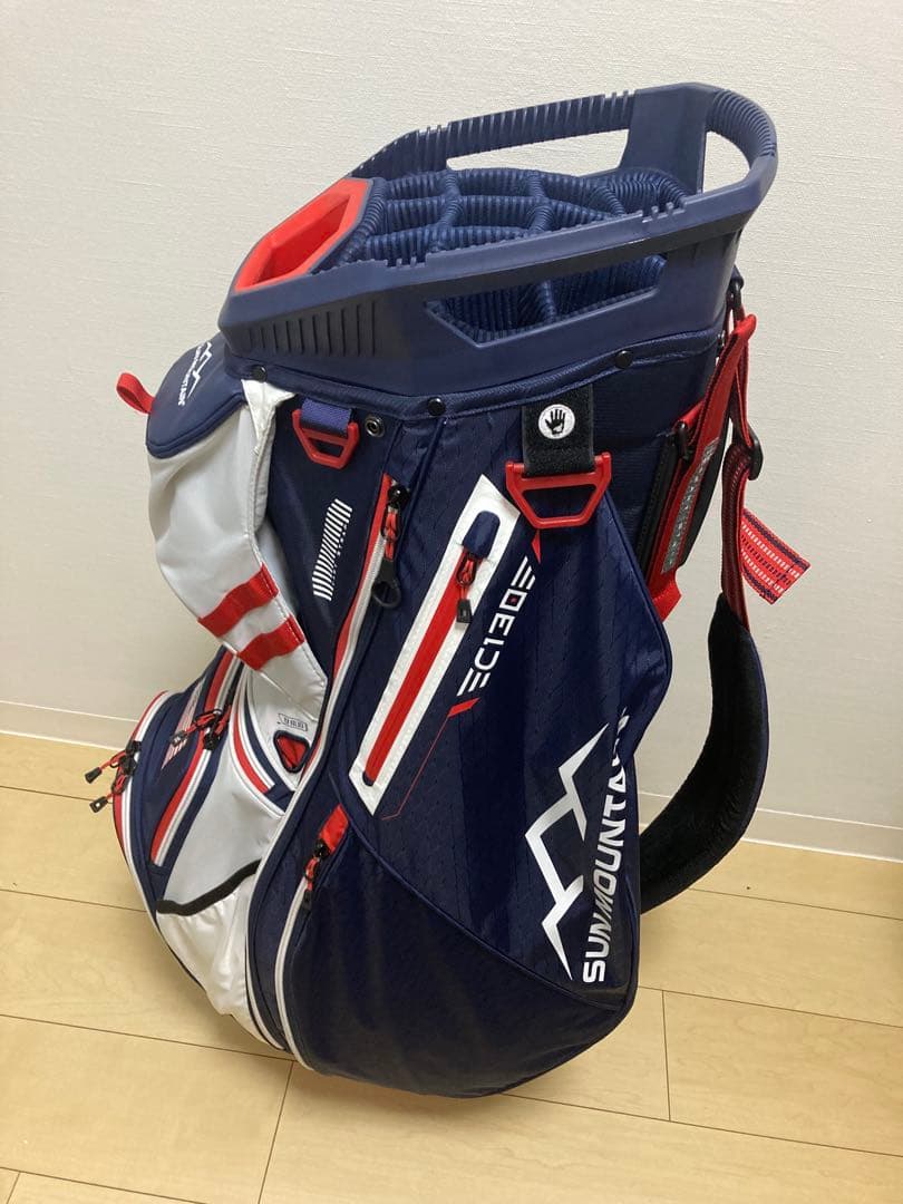 SUN MOUNTAIN C 130 ネイビー/ホワイト/レッド