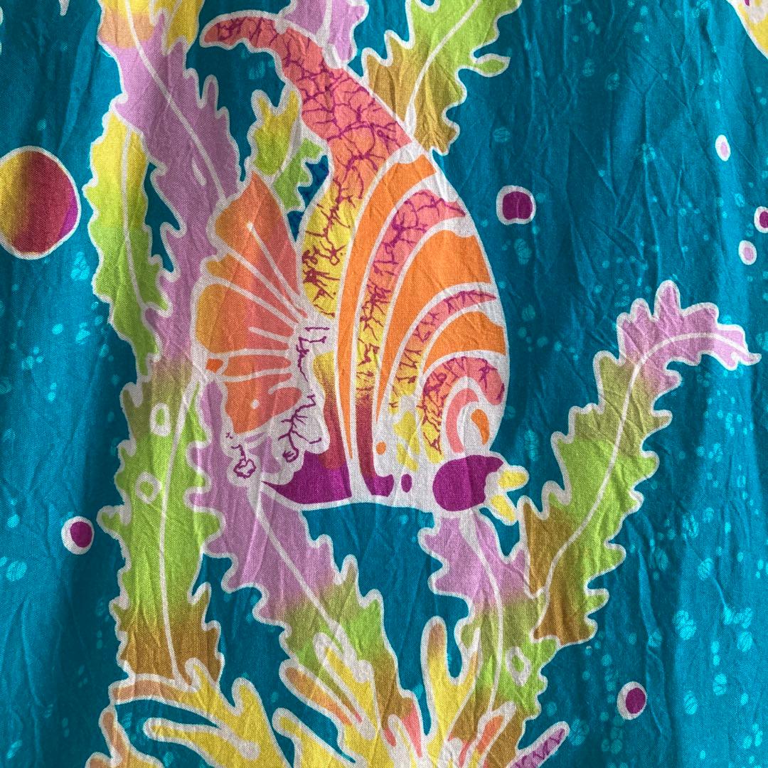 ★Hawaii★海外ハワイ購入 ハワイ ムームー ハワイアン ドレス ワンピース