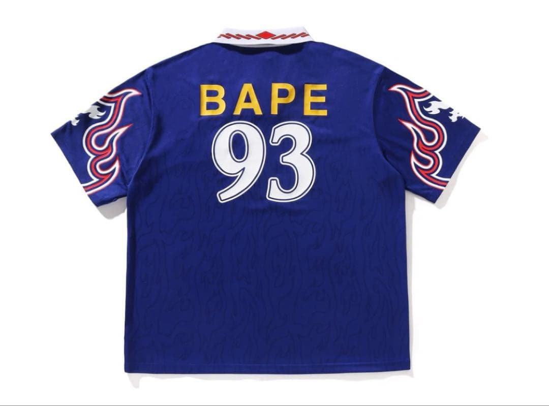BAPE X ADIDAS FLAME JERSEY soccer 日本代表