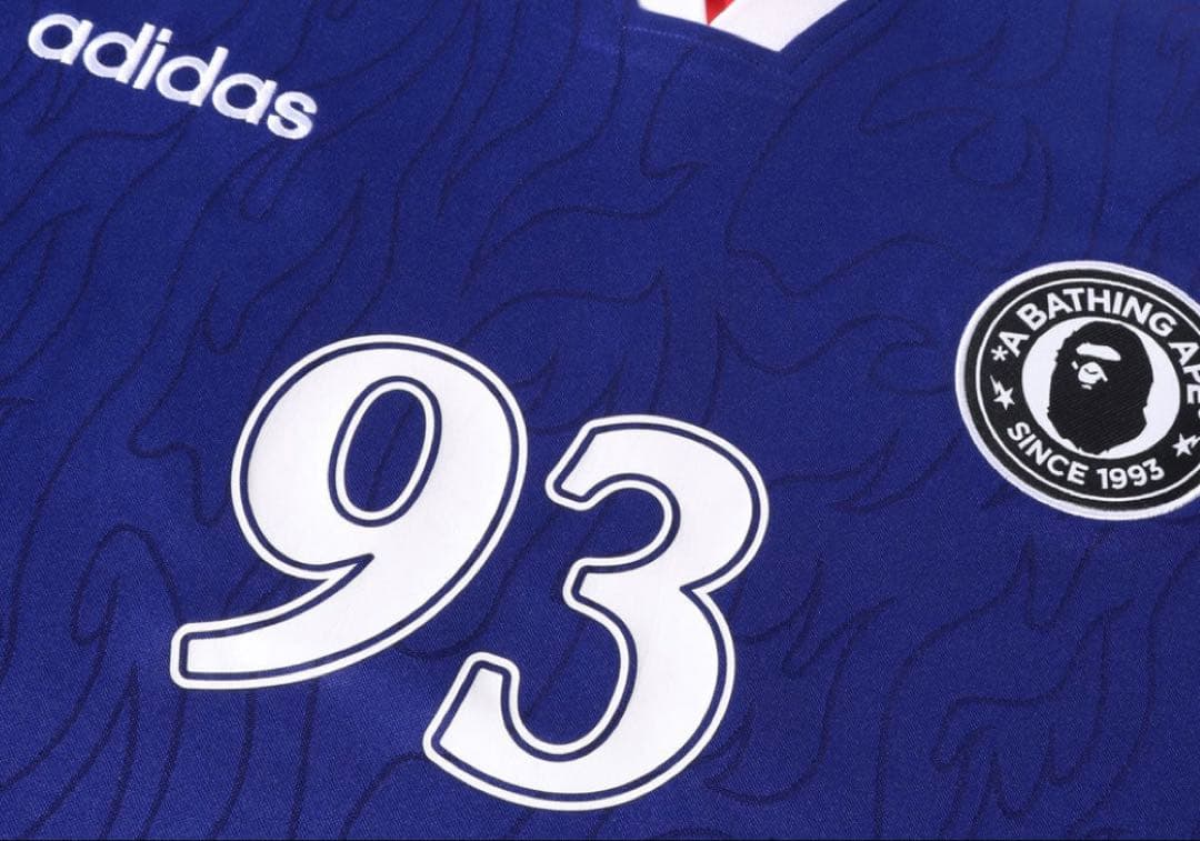 BAPE X ADIDAS FLAME JERSEY soccer 日本代表