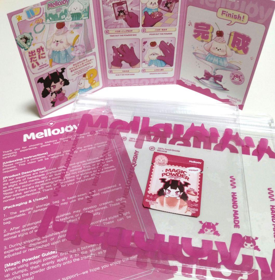 mellojoyスクイーズクリスマス限定品3点セット&アクリルスタンプ付き