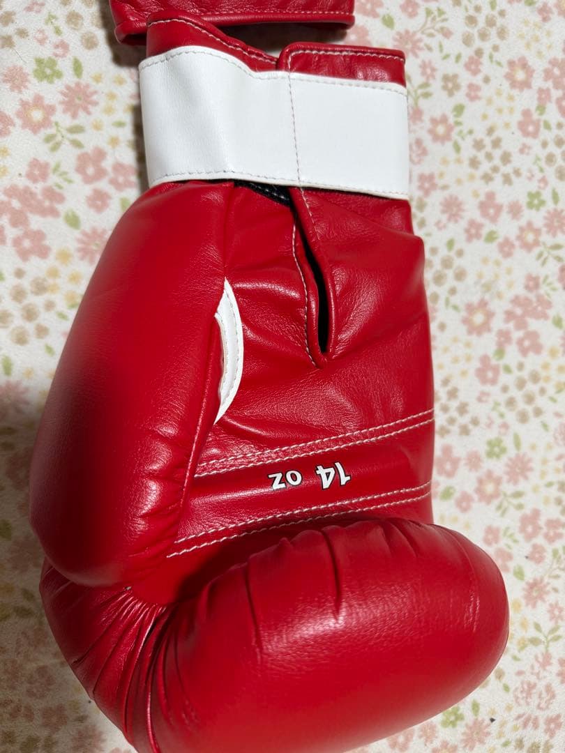 Winning アマチュア練習用ソフトグローブ　14オンス　レッド