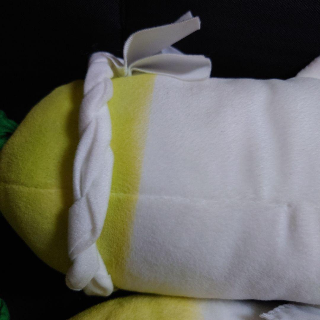 平成レトロ あおくび大根 特大 ぬいぐるみ 腹巻き ちび大根 マフラー キッズ