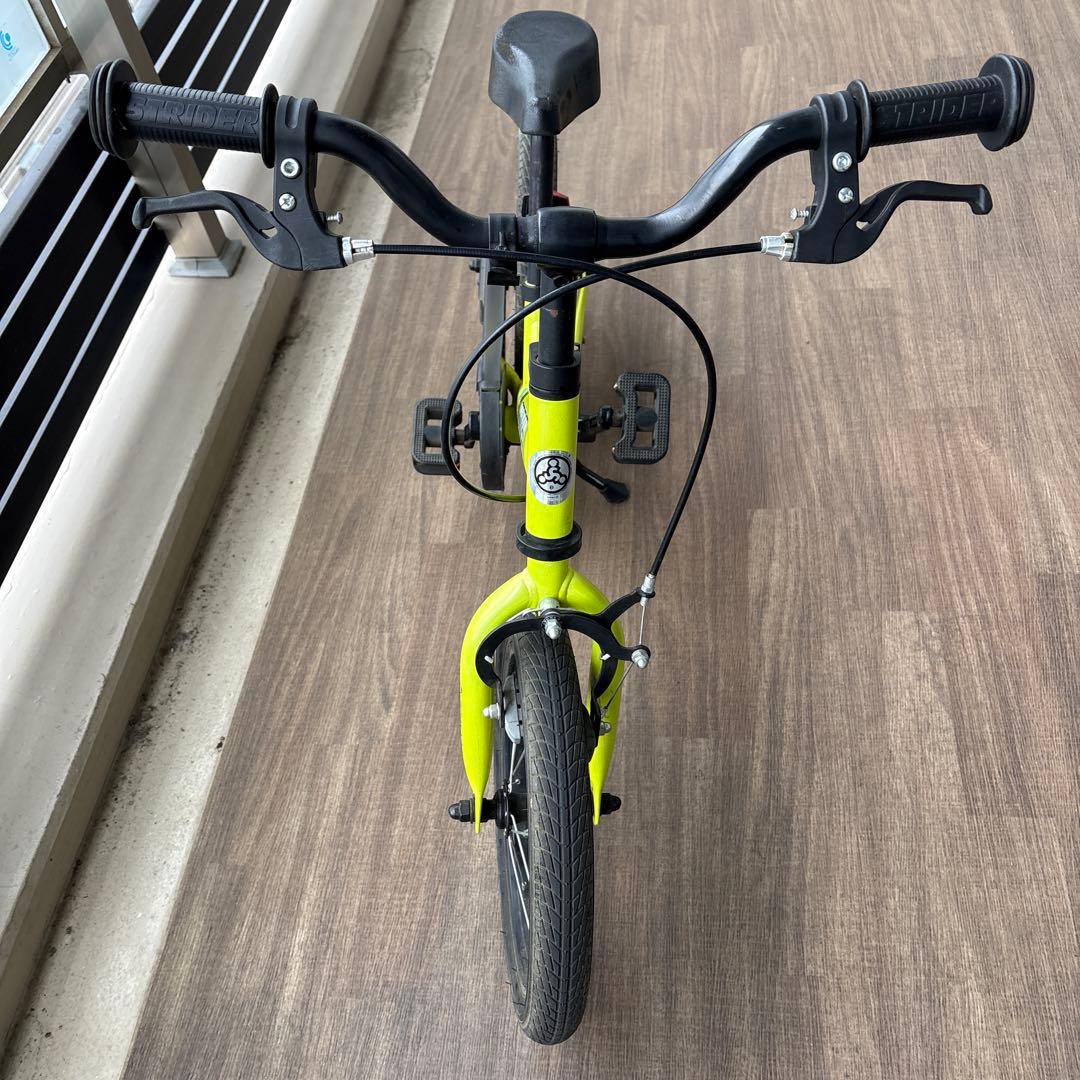 【まおさん専用】送料込　STRIDER ストライダー 14x ライムイエロー