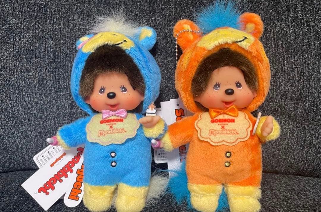 【湯布院限定】GOEMON モンチッチ 馬シリーズ 4体セット【新品】由布院