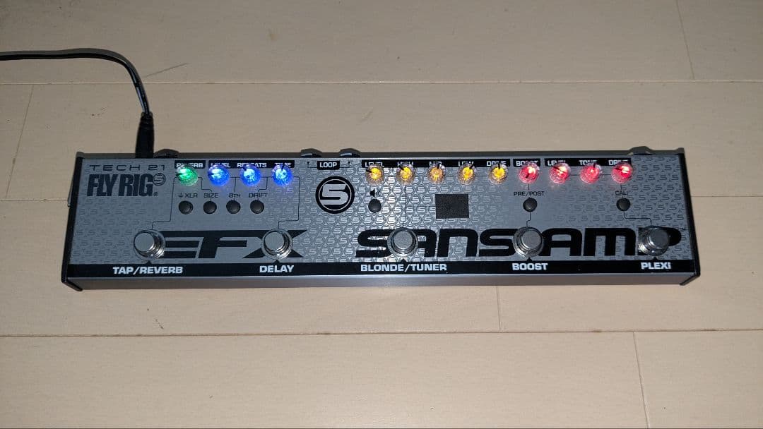 Tech21/FLY RIG 5 V2 マルチエフェクター