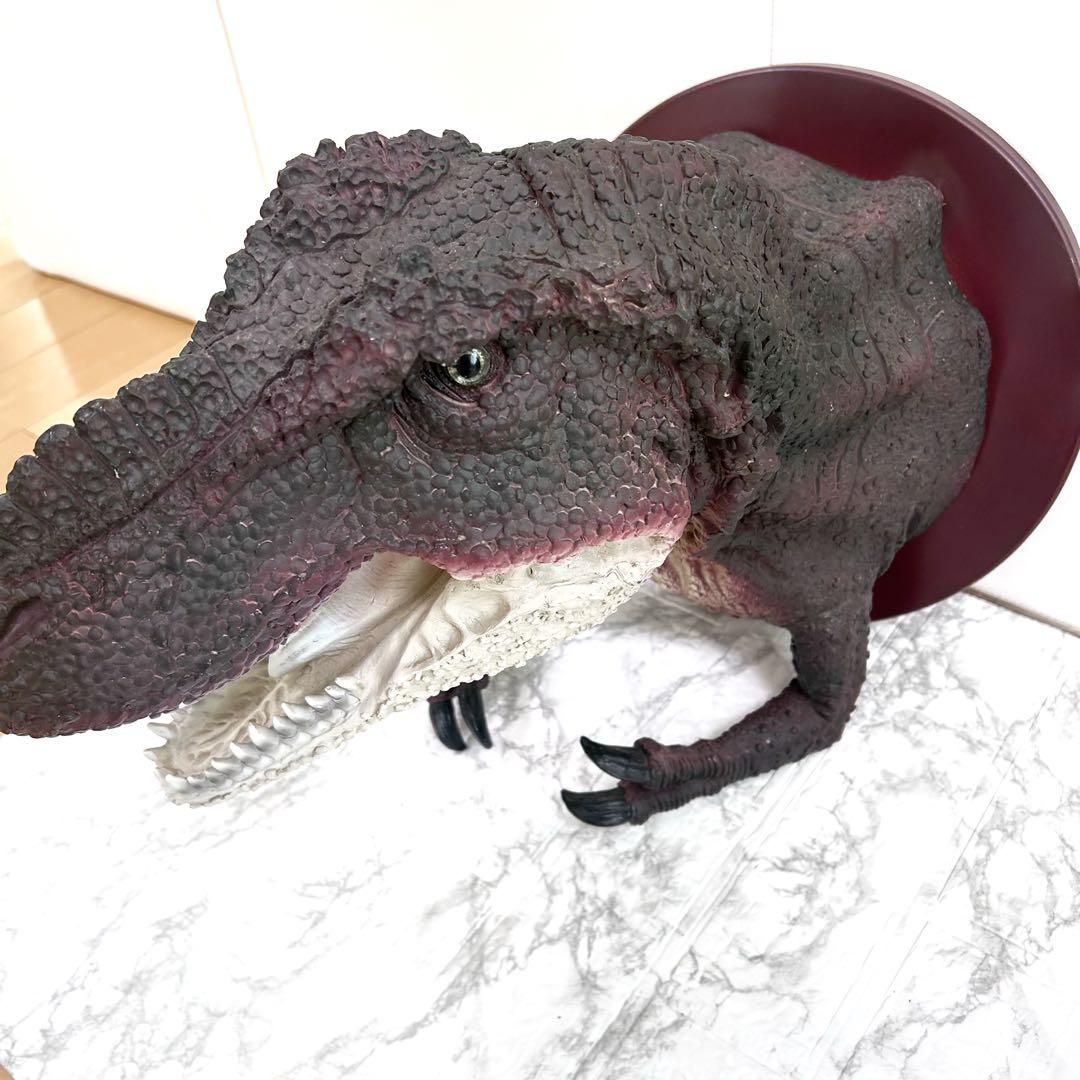 T-rex ティラノサウルス　立体壁掛け　オブジェ　恐竜　リアル