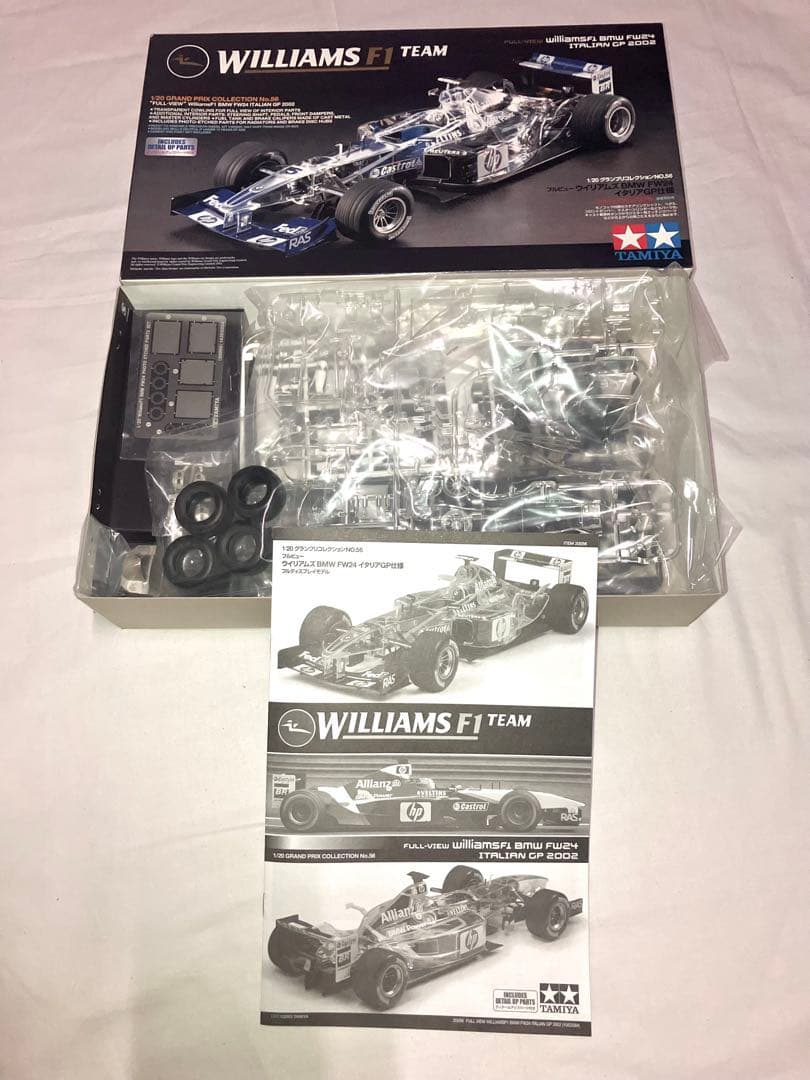 タミヤ 1/20 フルビューウィリアムズ F1  FW24 20056
