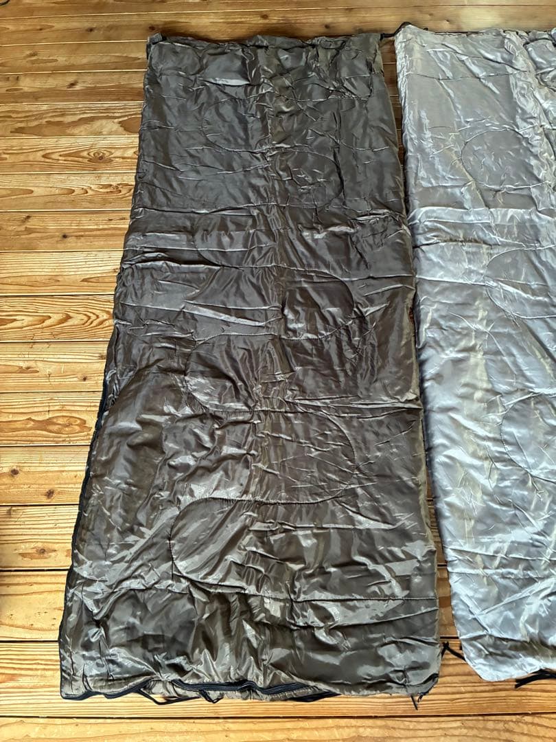 Hilander ハイランダー 洗えるシュラフ 寝袋 3シーズン２個セット