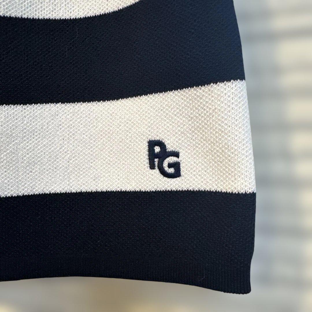 PEARLY GATES 新品ニットスカート ボーダー