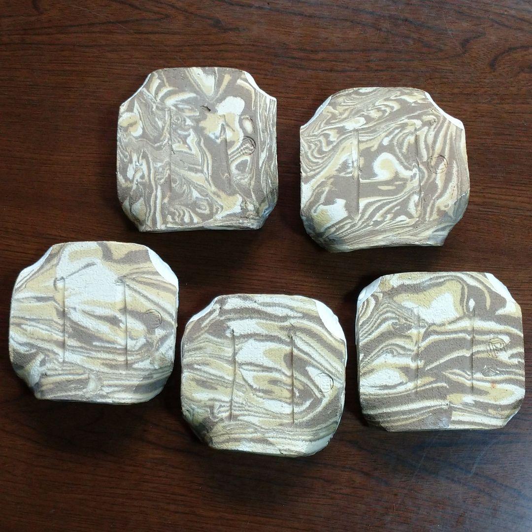 ☆新品☆萩焼 厚東建信作 銘々皿5客揃