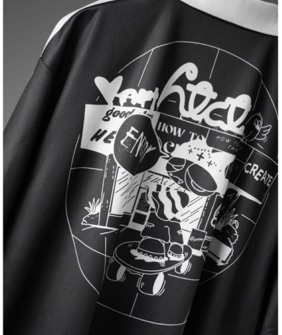 UVERworld TAKUYA∞の創り方フットボール Tシャツ ブラック M