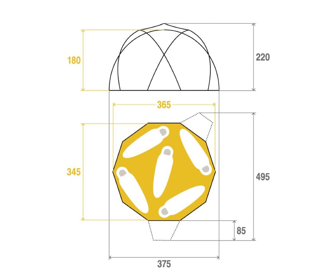 NorthFace DOME5 ノースフェイス ドーム5