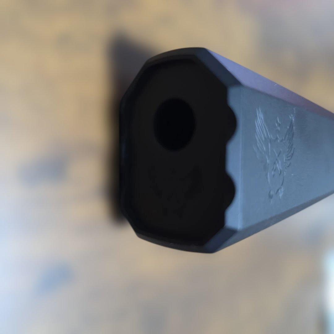 OSPREYタイプサプレッサー・M11正ネジ-M14逆ネジ変換アダプターセット