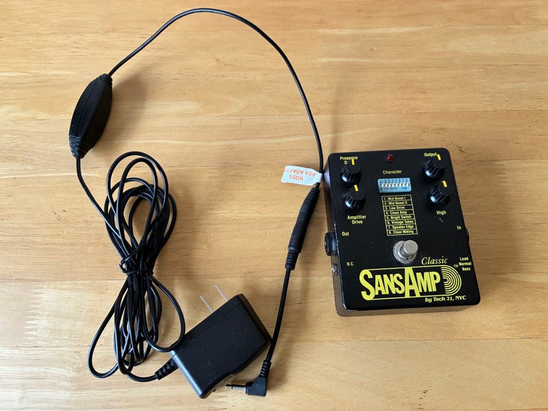 Tech21 SansAmp Classic 20　エフェクター