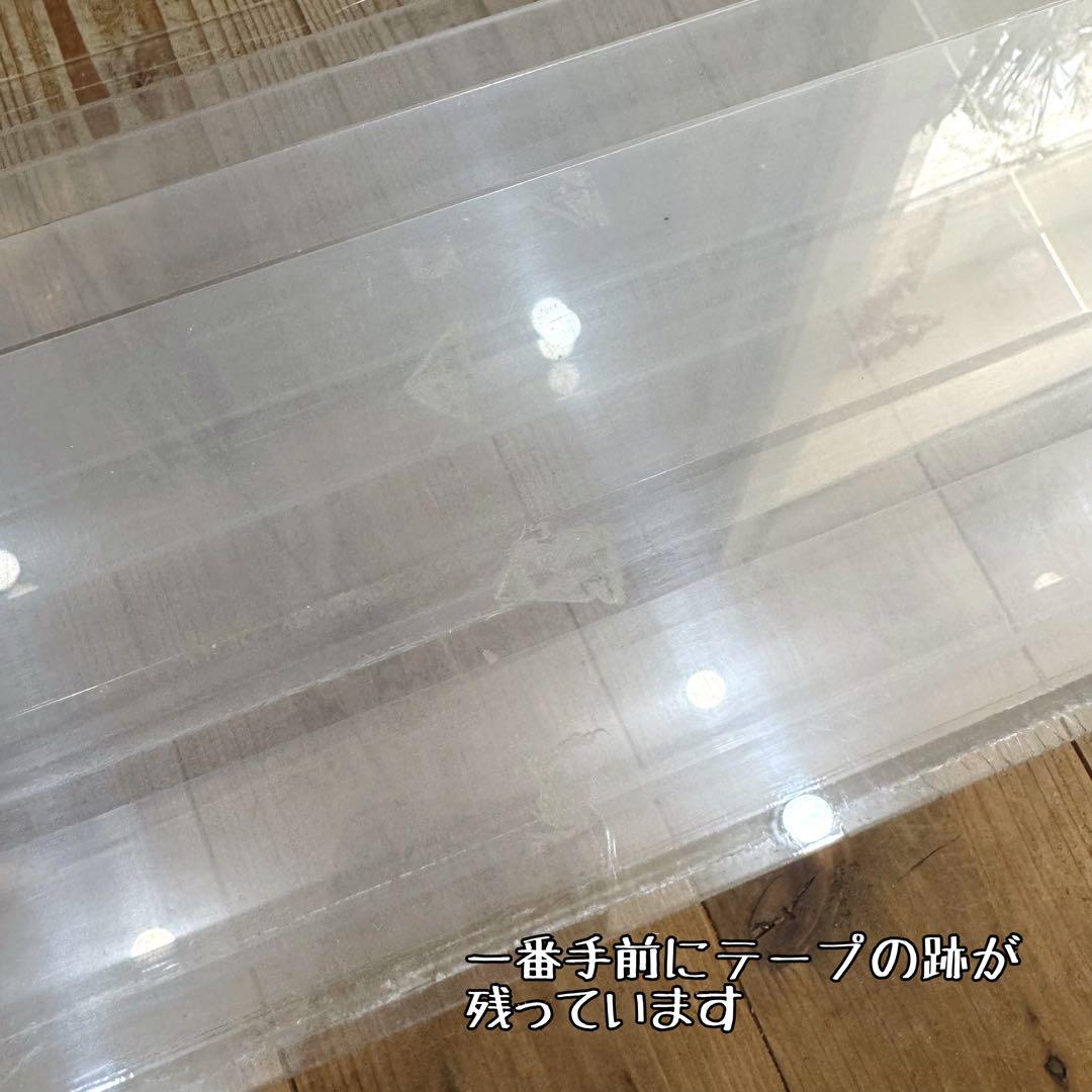 店舗用什器2点セット アクリル製ペンスタンド　鉄製ノートスタンド　本、雑誌なども