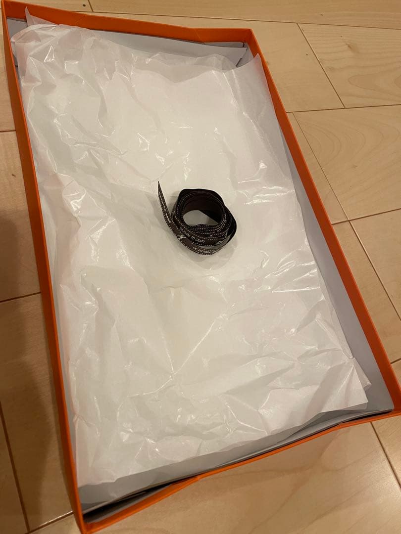 HERMES オレンジボックス　空箱　ショップ袋