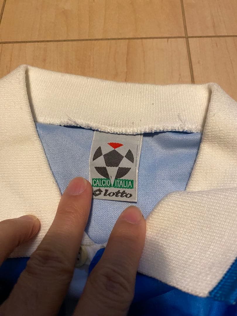 lotto ロット サッカー SCナポリ ユニフォーム ゲームシャツ
