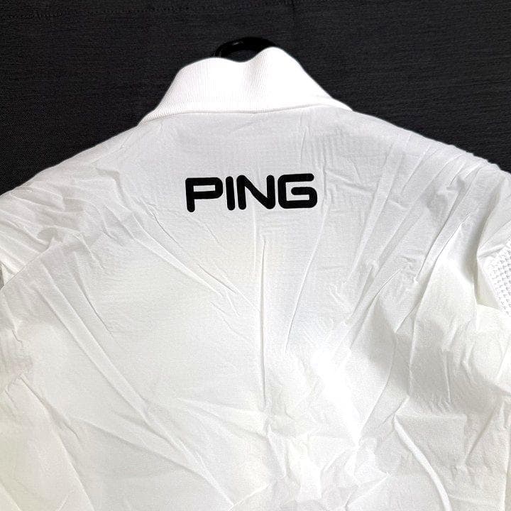新品 PING ピン ゴルフ 高機能 ドッキング ブルゾン ジャケット 白 3L