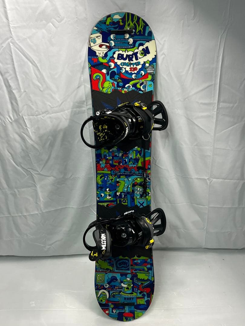 BURTON チョッパー 130cm ミッション キッズ スノーボードセット