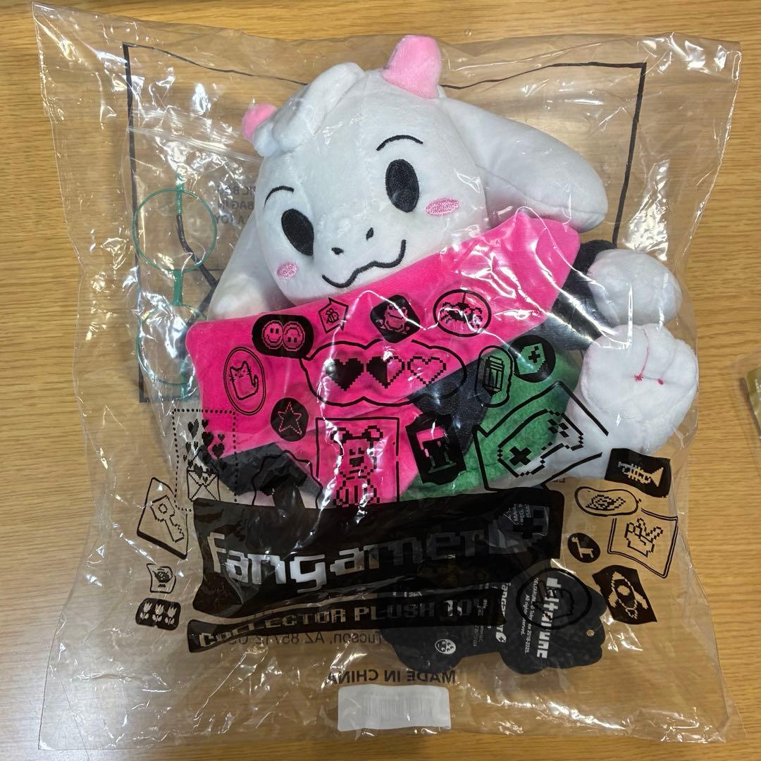 DELTARUNE デルタルーン ぬいぐるみ ラルセイ メガネ スカーフ付き