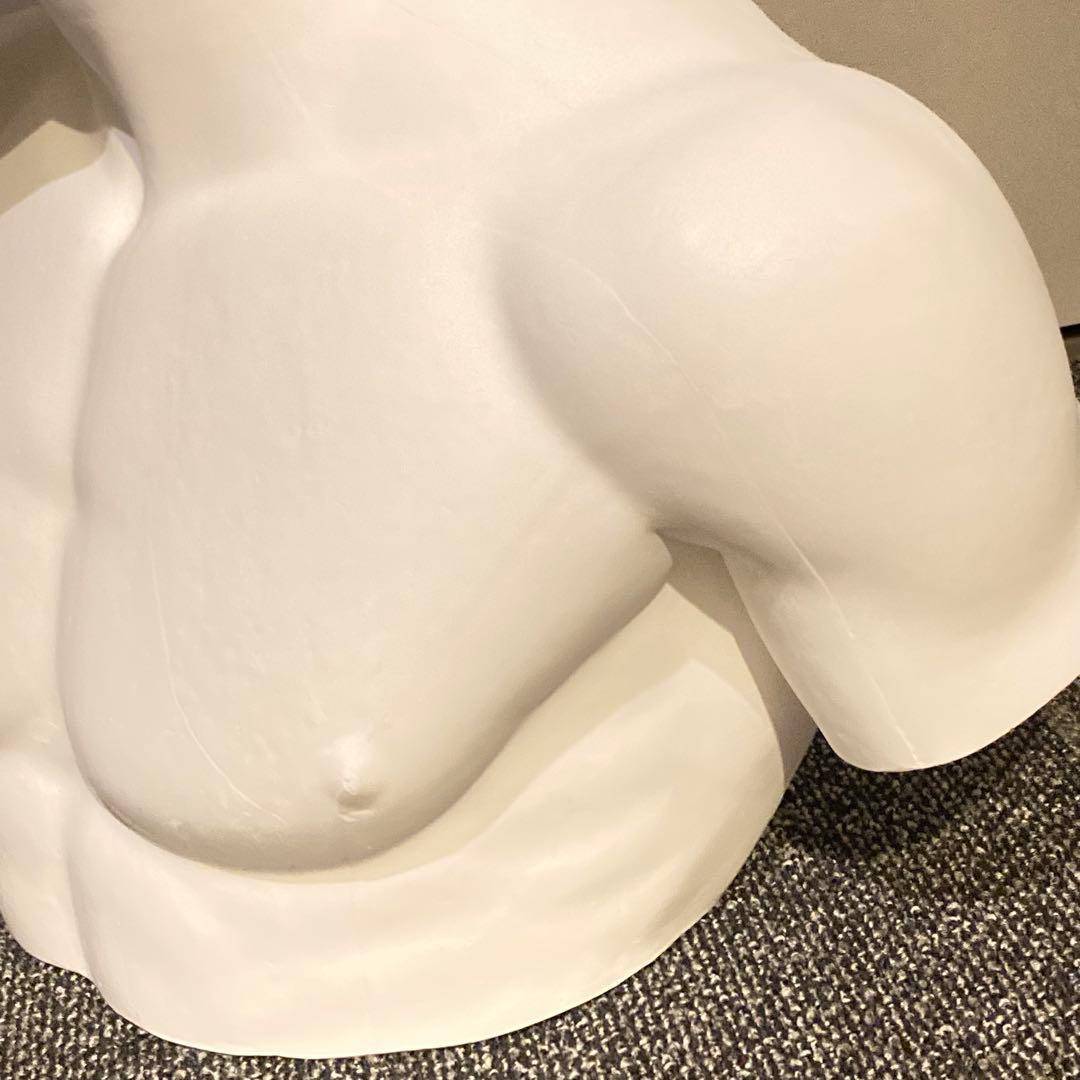 闘神　マルス胸像　石膏像