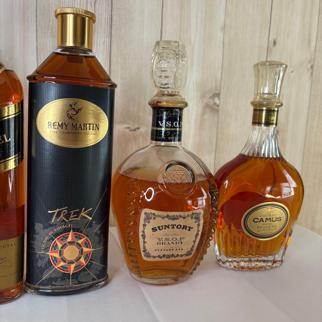 M*A様 ジョニー/サントリーTEK/カミュXO　未開封洋酒セット